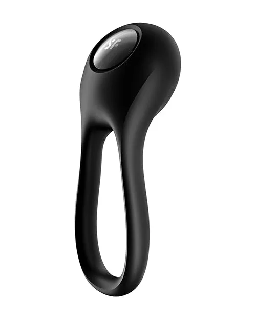 Couples Satisfyer Satisfyer Majestic Duo Silicone Vibrating Cock and Ball Ring Black Couples Satisfyer Satisfyer Majestic Duo Silicone Vibrating Cock and Ball Ring Black