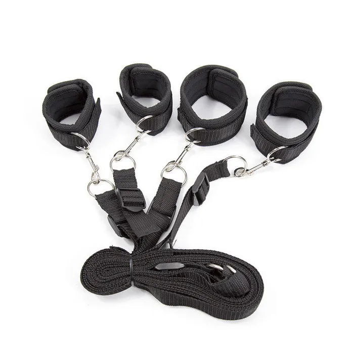 Couples Wild Night Fantasies Bed Restraint Bondage Kit for Couples