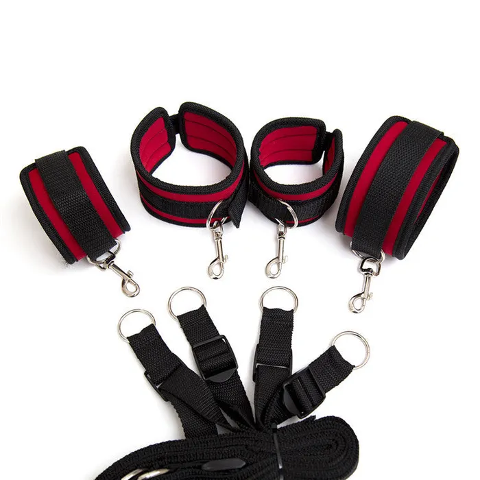 Couples Wild Night Fantasies Bed Restraint Bondage Kit for Couples