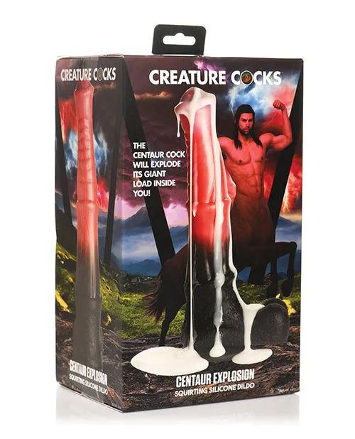 Creature Cocks Dildos Creature Cocks Centaur Explosion Squirting Silicone Dildo RedBlack