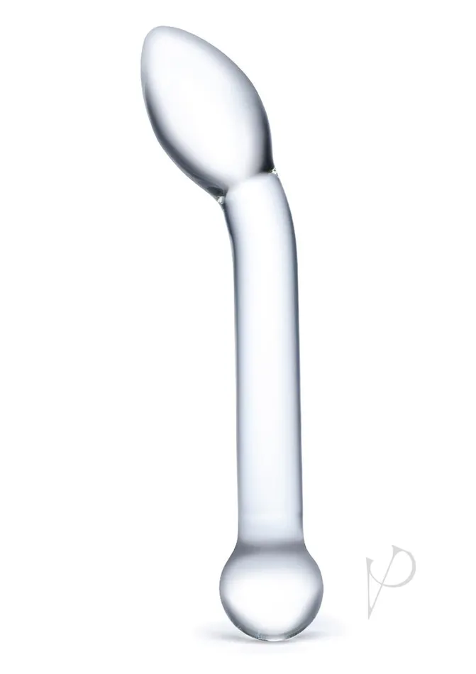 Dildos Glas Glas Slimline GSpot Glass Dildo 8in Clear Dildos Glas Glas Slimline GSpot Glass Dildo 8in Clear