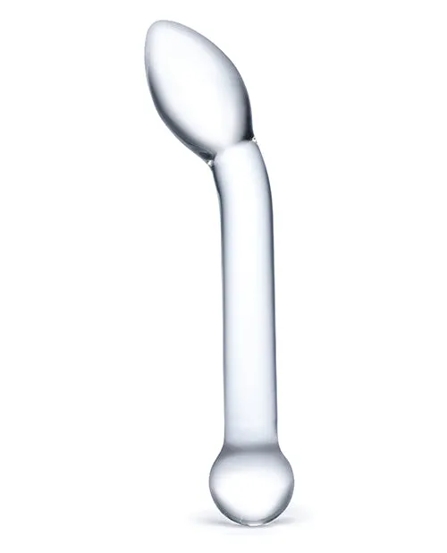 Dildos Glas Glas Slimline GSpot Glass Dildo 8in Clear Dildos Glas Glas Slimline GSpot Glass Dildo 8in Clear