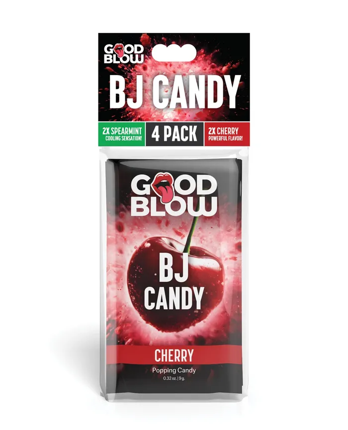 Enhancers Good Blow Bj Sampler Pack Pack of 4 SpearmintCherry Good Blow