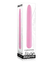 Evolved Carnation Rechargeable Silicone Vibrator Pink Vibrators