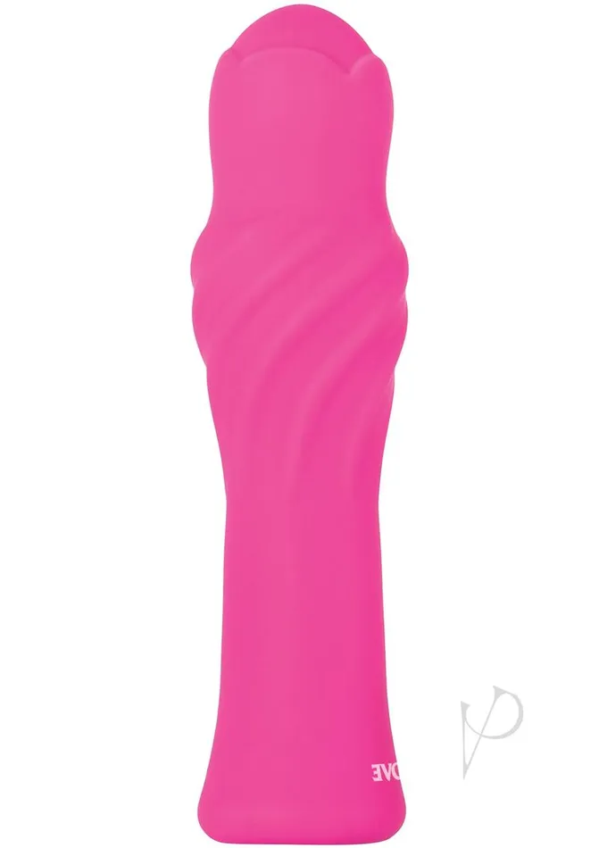 Evolved Vibrators Twist and Shout Silicone Rechargeable Vibrator Pink