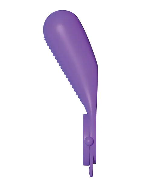 Fantasy C Ringz Couples Fantasy CRingz Silicone Ride N Glide Couples Cock Ring Purple