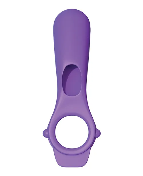 Fantasy C Ringz Couples Fantasy CRingz Silicone Ride N Glide Couples Cock Ring Purple