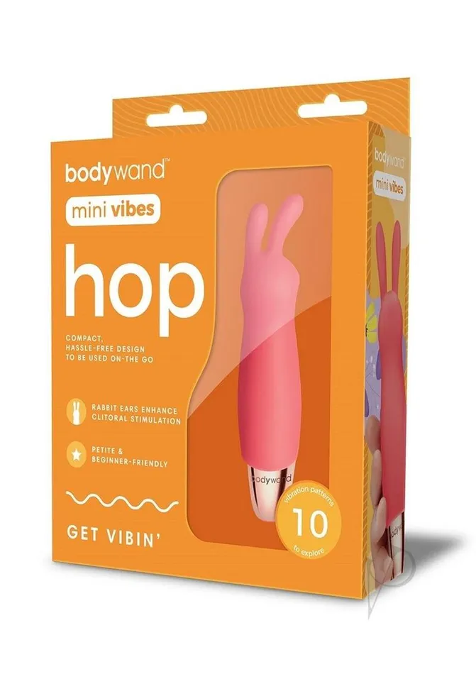 Female Sex Toys Bodywand Mini Vibes Hop Rechargeable Silicone Clitoral Stimulator Orange Bodywand Female Sex Toys Bodywand Mini Vibes Hop Rechargeable Silicone Clitoral Stimulator Orange Bodywand