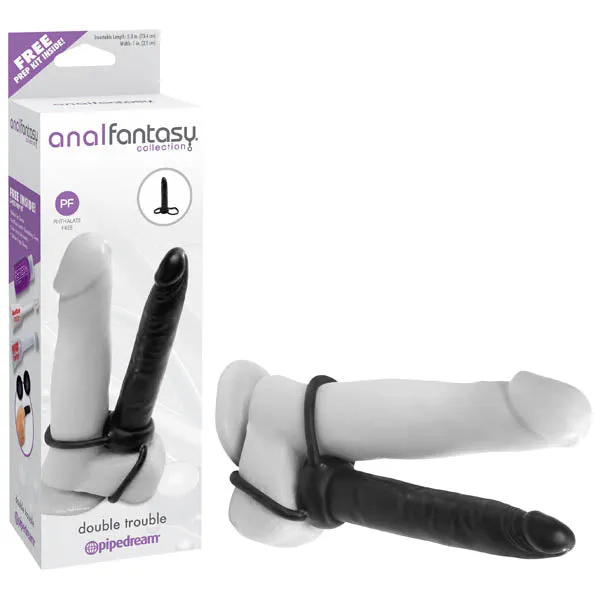 Female Sex Toys Pipedream Anal Fantasy Collection Double Trouble Strap On Dildos Female Sex Toys Pipedream Anal Fantasy Collection Double Trouble Strap On Dildos