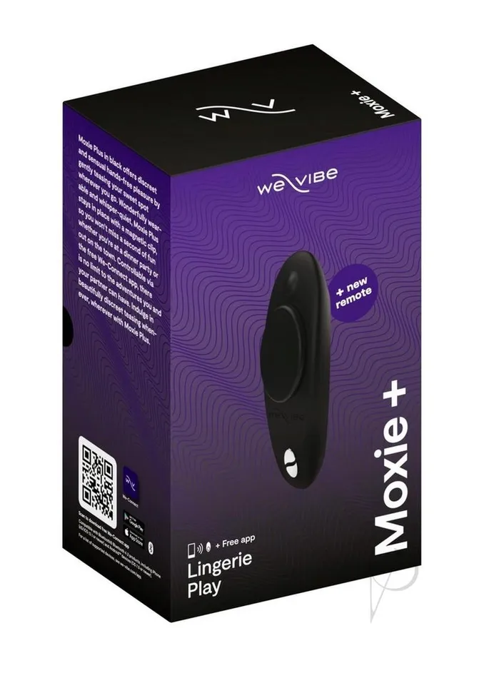 Female Sex Toys We Vibe WeVibe Moxie Wearable Rechargeable Silicone Panty Vibe Clitoral Stimulator with Remote Control Black Female Sex Toys We Vibe WeVibe Moxie Wearable Rechargeable Silicone Panty Vibe Clitoral Stimulator with Remote Control Black