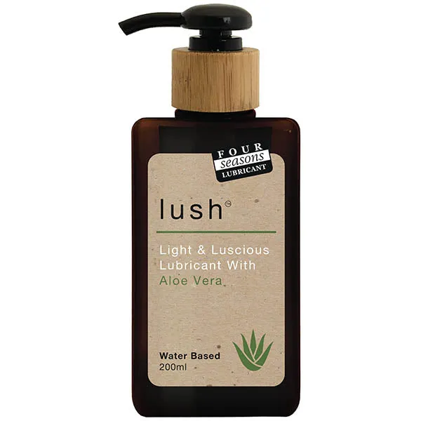 Four Seasons Lush Water Based Lubricant with Aloe Vera 200 ml Four Seasons Lubricants Four Seasons Lush Water Based Lubricant with Aloe Vera 200 ml Four Seasons Lubricants