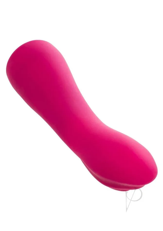 Gem Vibe Vibrators Gem Vibe Collection Curve Rechargeable Silicone GSpot Vibrator Pink