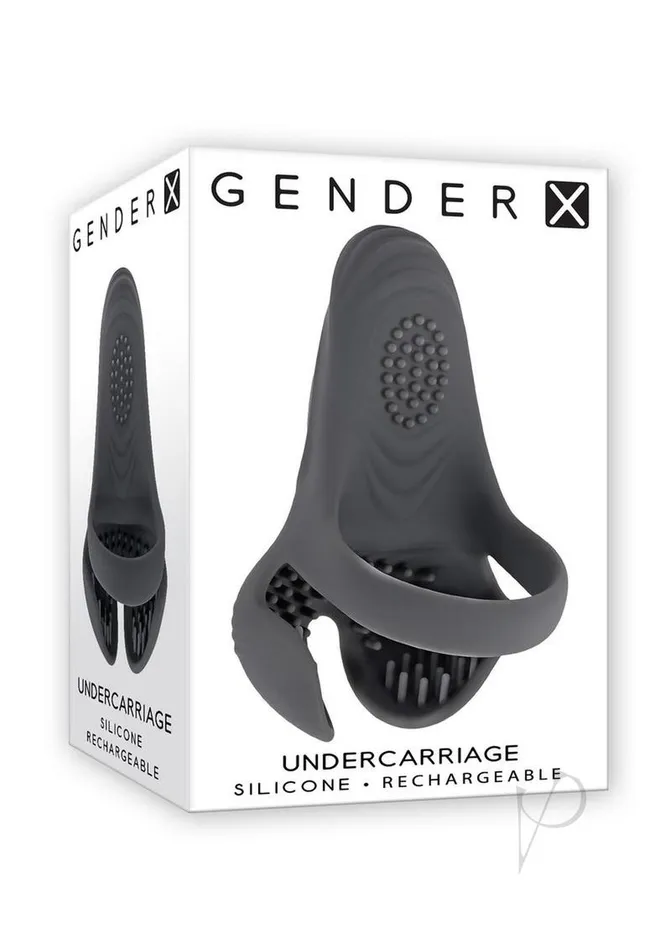 Gender X Male Sex Toys Gender X Undercarriage Rechargeable Silicone Cock Ring Gray Gender X Male Sex Toys Gender X Undercarriage Rechargeable Silicone Cock Ring Gray