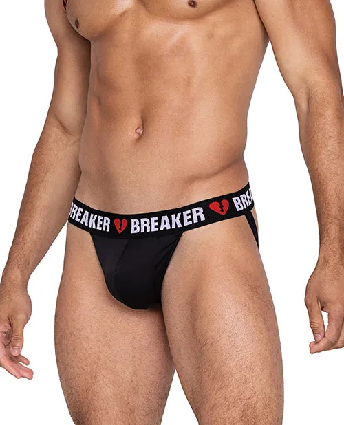 Heartbreaker Jockstrap wContoured Pouch Elastic Rear Straps BlackRed LG Roma Confidential Anal Heartbreaker Jockstrap wContoured Pouch Elastic Rear Straps BlackRed LG Roma Confidential Anal