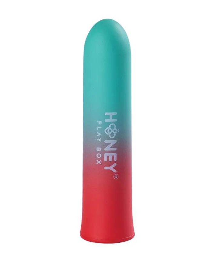Honey Play Box Fantasy Color Gradient Bullet Vibrator Sky Blue Vibrators