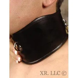 Leather Locking Posture Collar Strict Leather Restraints