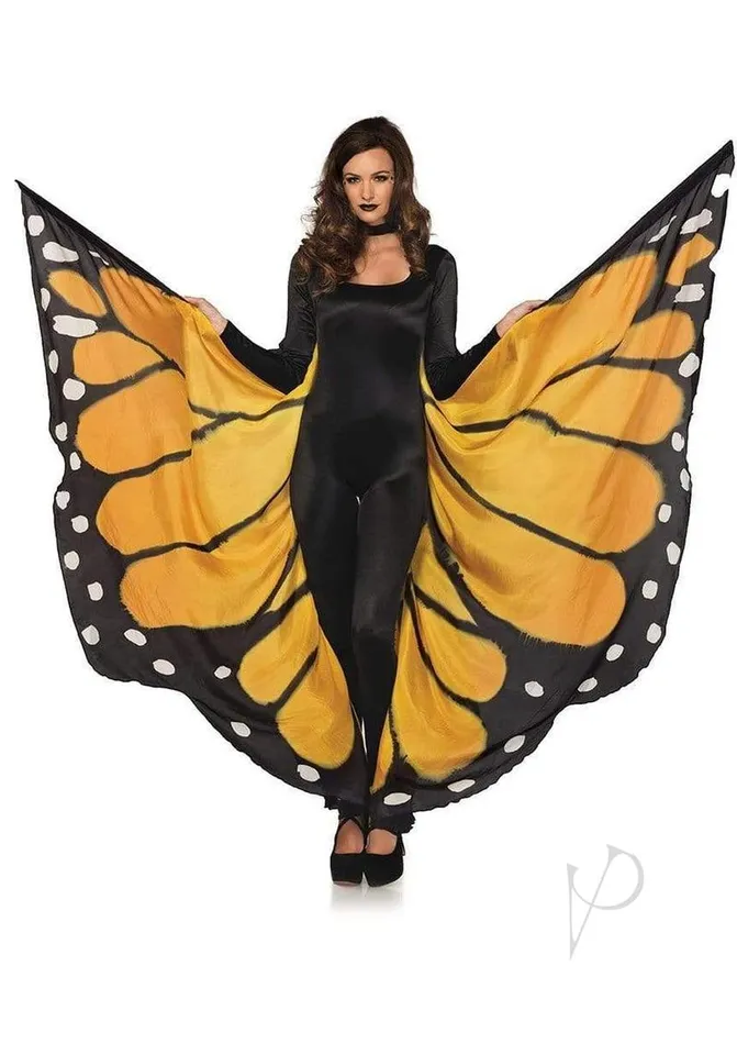 Leg Avenue Anal Leg Avenue Festival Butterfly Wing Halter Cape with Straps and Support Sticks OS OrangeBlack Leg Avenue Anal Leg Avenue Festival Butterfly Wing Halter Cape with Straps and Support Sticks OS OrangeBlack