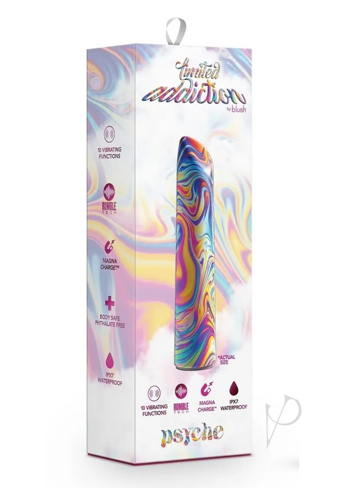 Limited Addiction Female Sex Toys Limited Addiction Psyche Rechargeable Power Vibrator Rainbow Limited Addiction Female Sex Toys Limited Addiction Psyche Rechargeable Power Vibrator Rainbow