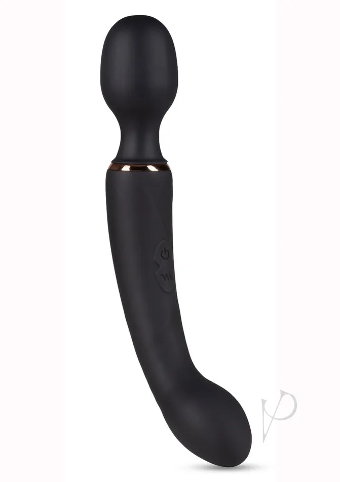 Lush By Blush Vibrators Blush Gia Rechargeable Silicone Massage Wand Black