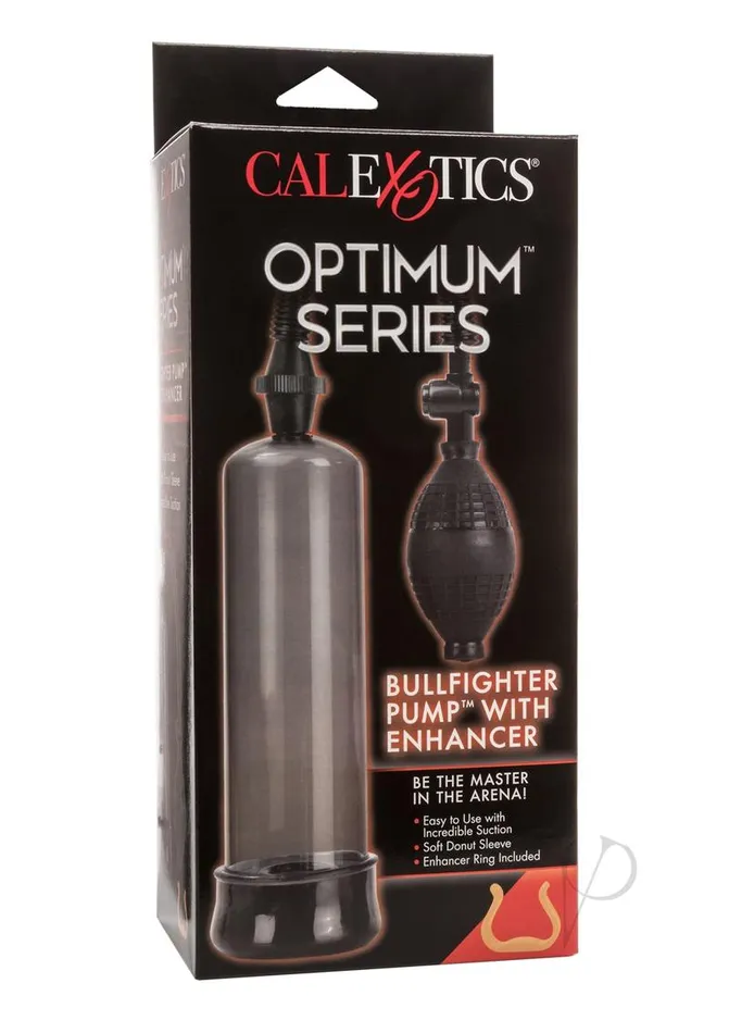 Male Sex Toys Optimum Series Optimum Series Bullfighter Pump with Enhancer Clear Male Sex Toys Optimum Series Optimum Series Bullfighter Pump with Enhancer Clear