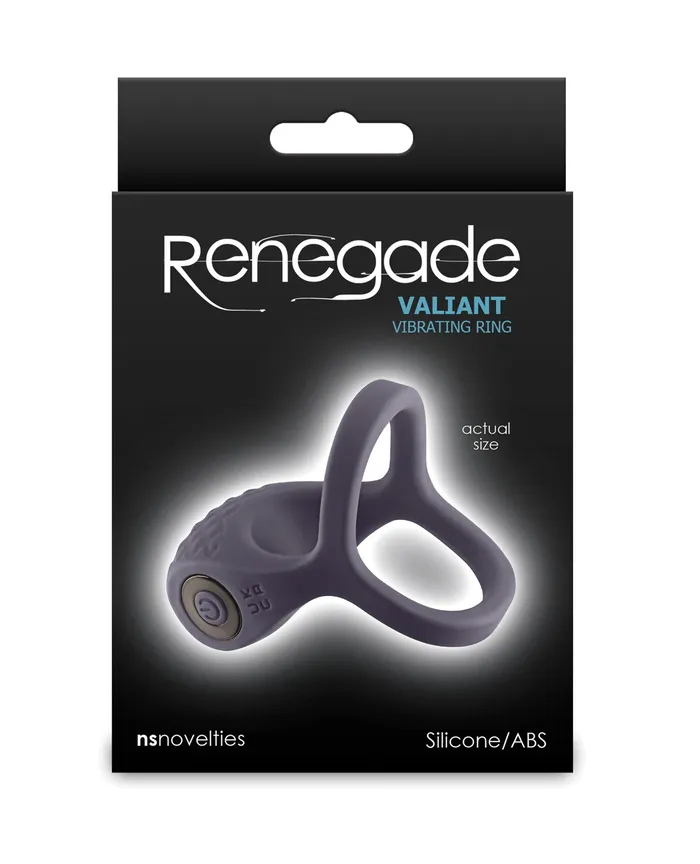 Male Sex Toys Renegade Renegade Valiant Rechargeable Silicone Cock and Ball Ring Gray Male Sex Toys Renegade Renegade Valiant Rechargeable Silicone Cock and Ball Ring Gray