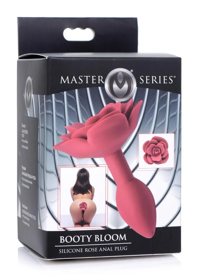 Master Series Booty Bloom Silicone Rose Anal Plug Small Red Master Series Male Sex Toys Master Series Booty Bloom Silicone Rose Anal Plug Small Red Master Series Male Sex Toys