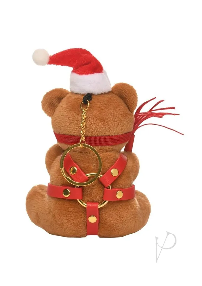 Master Series Master Series Holiday Bondage Bear Keychain Brown Couples Master Series Master Series Holiday Bondage Bear Keychain Brown Couples