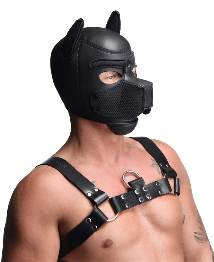 Master Series Vibrators Spike Neoprene Puppy Hood