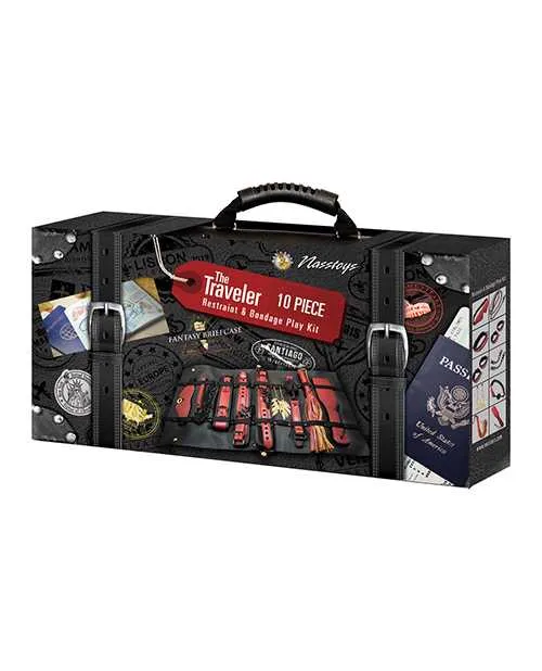 Nasstoys Couples The Traveler Restraints and Bondage Kit 10 Pieces Nasstoys Couples The Traveler Restraints and Bondage Kit 10 Pieces