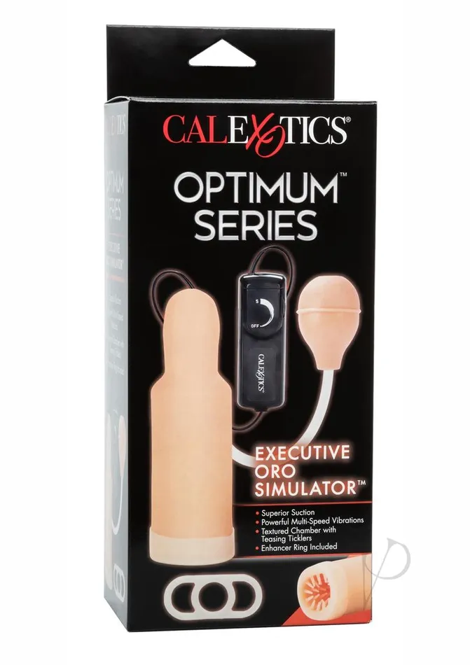 Optimum Series Executive Oro Simulator Vibrating Masturbator and Pump Vanilla Optimum Series Male Sex Toys Optimum Series Executive Oro Simulator Vibrating Masturbator and Pump Vanilla Optimum Series Male Sex Toys