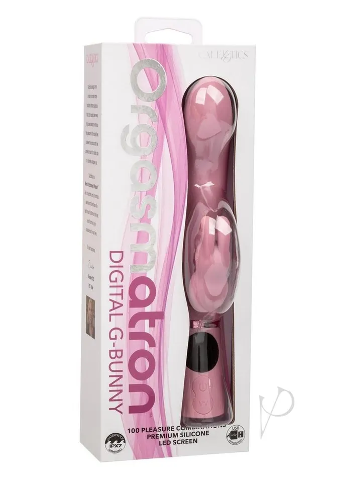 Orgasmatron Vibrators Orgasmatron Digital GBunny Rechargeable Silicone Rabbit Pink Orgasmatron Vibrators Orgasmatron Digital GBunny Rechargeable Silicone Rabbit Pink