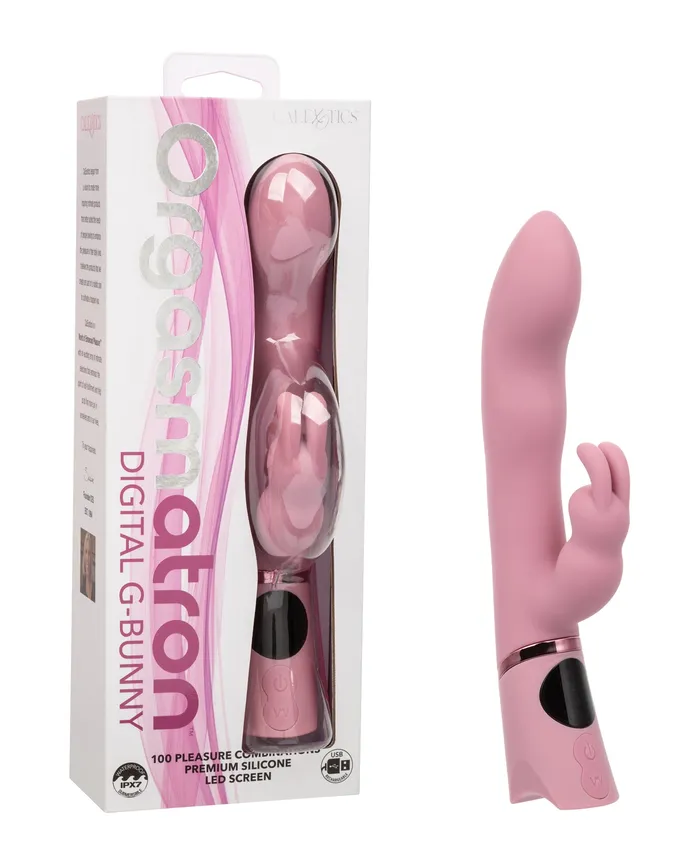 Orgasmatron Vibrators Orgasmatron Digital GBunny Rechargeable Silicone Rabbit Pink Orgasmatron Vibrators Orgasmatron Digital GBunny Rechargeable Silicone Rabbit Pink