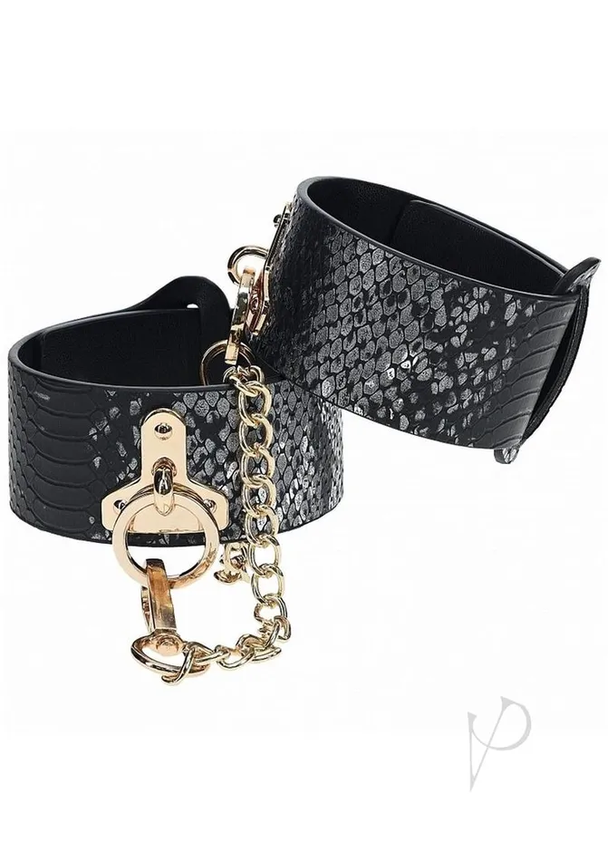 Ouch Florence Collection Leg Cuffs Black Ouch Couples
