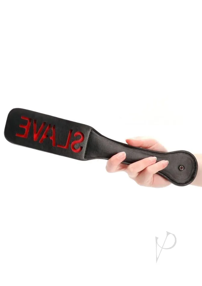 Ouch Restraints Ouch Leather Paddle Slave Black Ouch Restraints Ouch Leather Paddle Slave Black