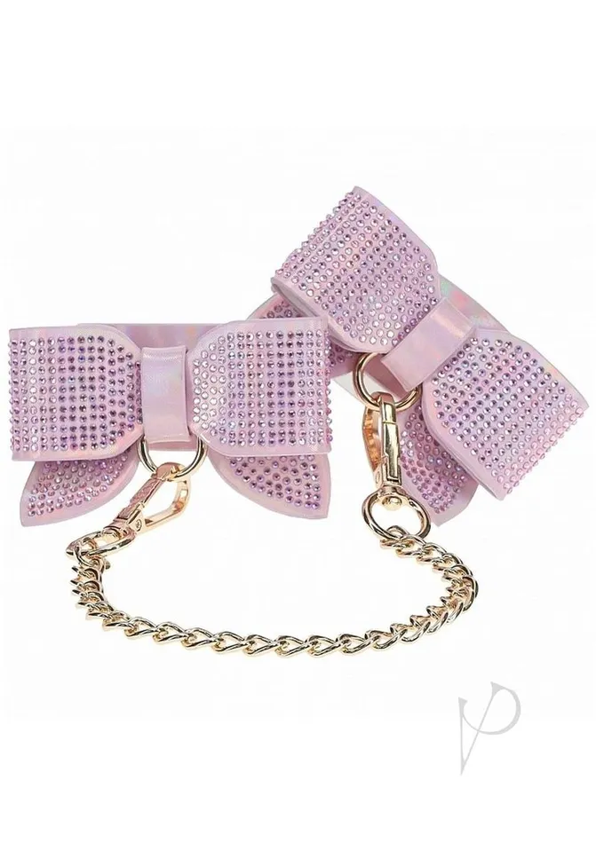 Ouch Vibrators Ouch Paris Collection Handcuffs Pink