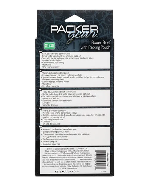 Packer Gear Female Sex Toys Packer Gear Boxer Brief with Packing Pouch 2XL3XL Packer Gear Female Sex Toys Packer Gear Boxer Brief with Packing Pouch 2XL3XL