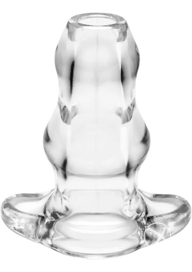 Perfect Fit Double Tunnel Plug XL Clear Perfect Fit Anal
