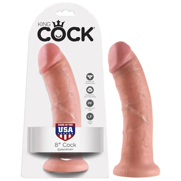 Pipedream Dildos King Cock Flesh 8 Realistic Dildo