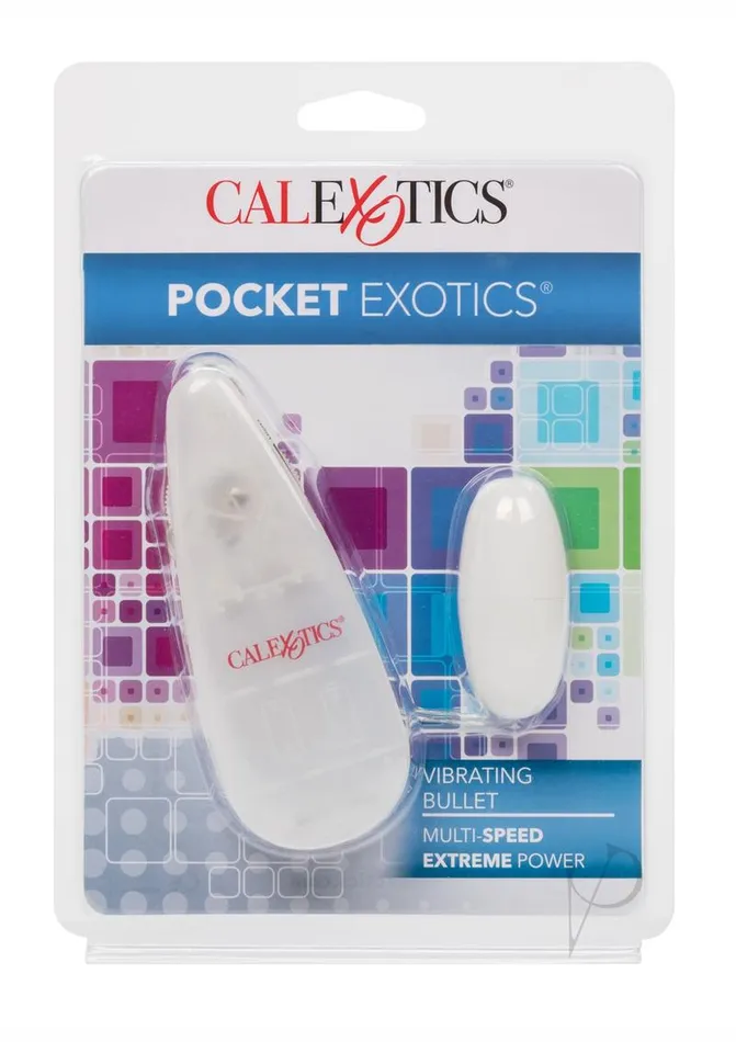 Pocket Exotics Vibrating Bullet with Wired Remote Control Ivory Pocket Exotics Female Sex Toys Pocket Exotics Vibrating Bullet with Wired Remote Control Ivory Pocket Exotics Female Sex Toys