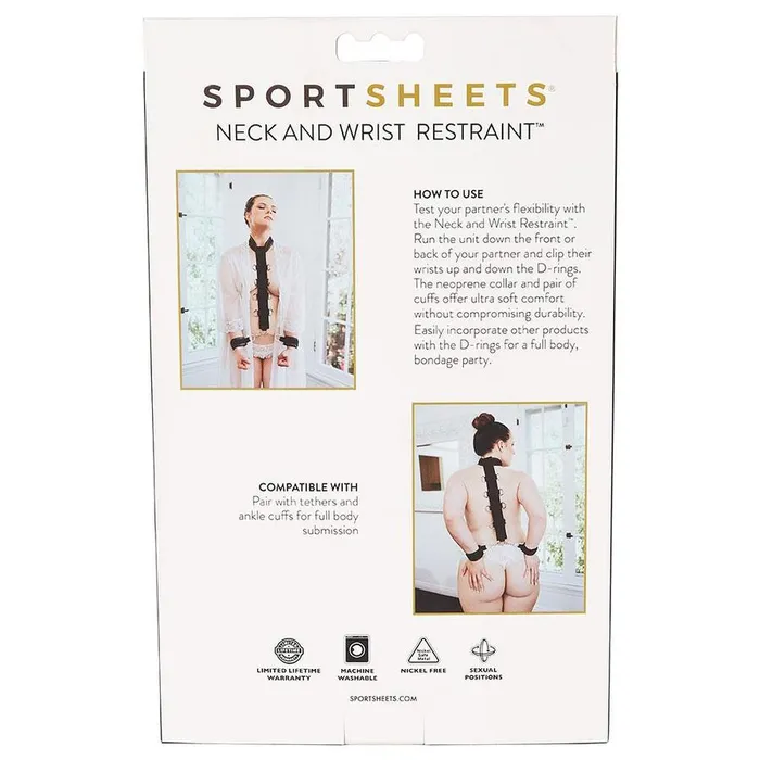 Premium Neck Wrist Restraint SimpleeDiscreet Couples