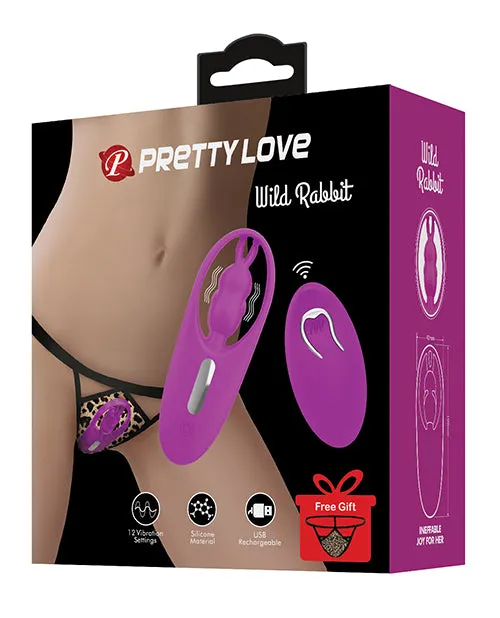 Pretty Love Pretty Love Wild Rabbit Panty Vibe wFree Panty Fuchsia Vibrators Pretty Love Pretty Love Wild Rabbit Panty Vibe wFree Panty Fuchsia Vibrators