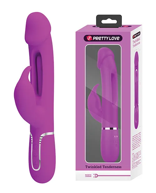 Pretty Love Twinkled Tenderness Kampas Flicking Rabbit Fuchsia Pretty Love Vibrators