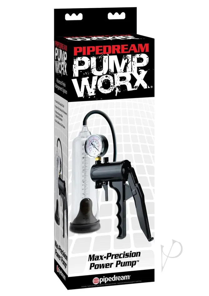 Pump Worx Male Sex Toys Pump Worx Max Precision Power Penis Pump Clear and Black Pump Worx Male Sex Toys Pump Worx Max Precision Power Penis Pump Clear and Black