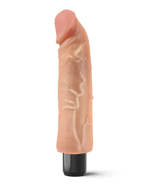 Real Feel Vibrators Real Feel Lifelike Toyz No 6 Realistic Vibrating Dildo 8in Vanilla