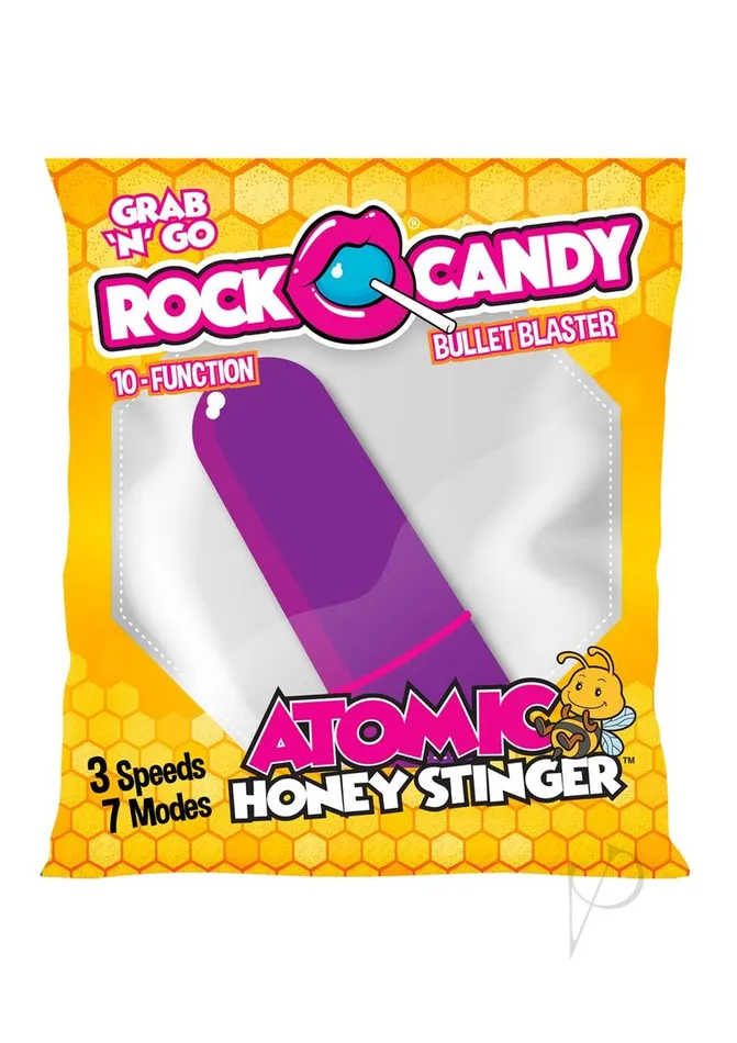 Rock Candy Atomic Honey Stinger Bullet Vibrator Purple Rock Candy Toys Vibrators Rock Candy Atomic Honey Stinger Bullet Vibrator Purple Rock Candy Toys Vibrators