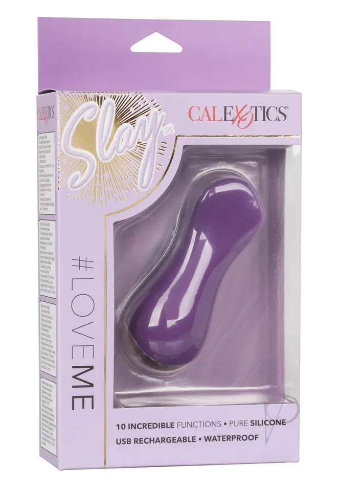 Slay Vibrators Slay Lover Silicone Rechargeable Massager Purple