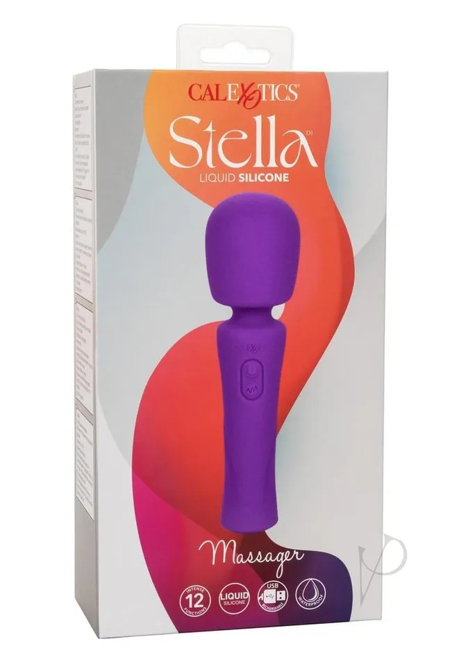 Stella Liquid Silicone Massager Rechargeable Vibrator Purple Stella Female Sex Toys Stella Liquid Silicone Massager Rechargeable Vibrator Purple Stella Female Sex Toys