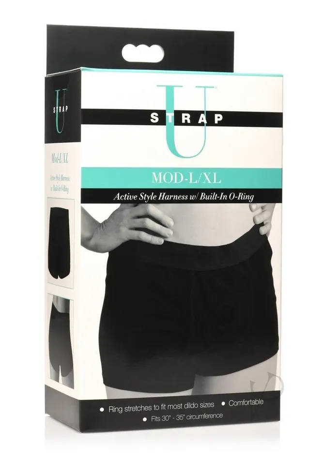 Strap U Strap U Mod Active Style Harness Built In O Ring LXL Black Female Sex Toys Strap U Strap U Mod Active Style Harness Built In O Ring LXL Black Female Sex Toys