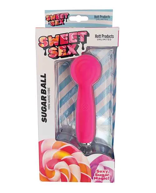 Sweet Sex Vibrators Sweet Sex Sugar Ball Mini Wand Vibe Magenta Sweet Sex Vibrators Sweet Sex Sugar Ball Mini Wand Vibe Magenta