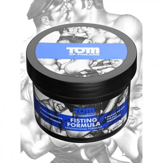 Tom of Finland Anal Tom of Finland Fisting Formula Desensitizing Cream 8 oz Tom of Finland Anal Tom of Finland Fisting Formula Desensitizing Cream 8 oz